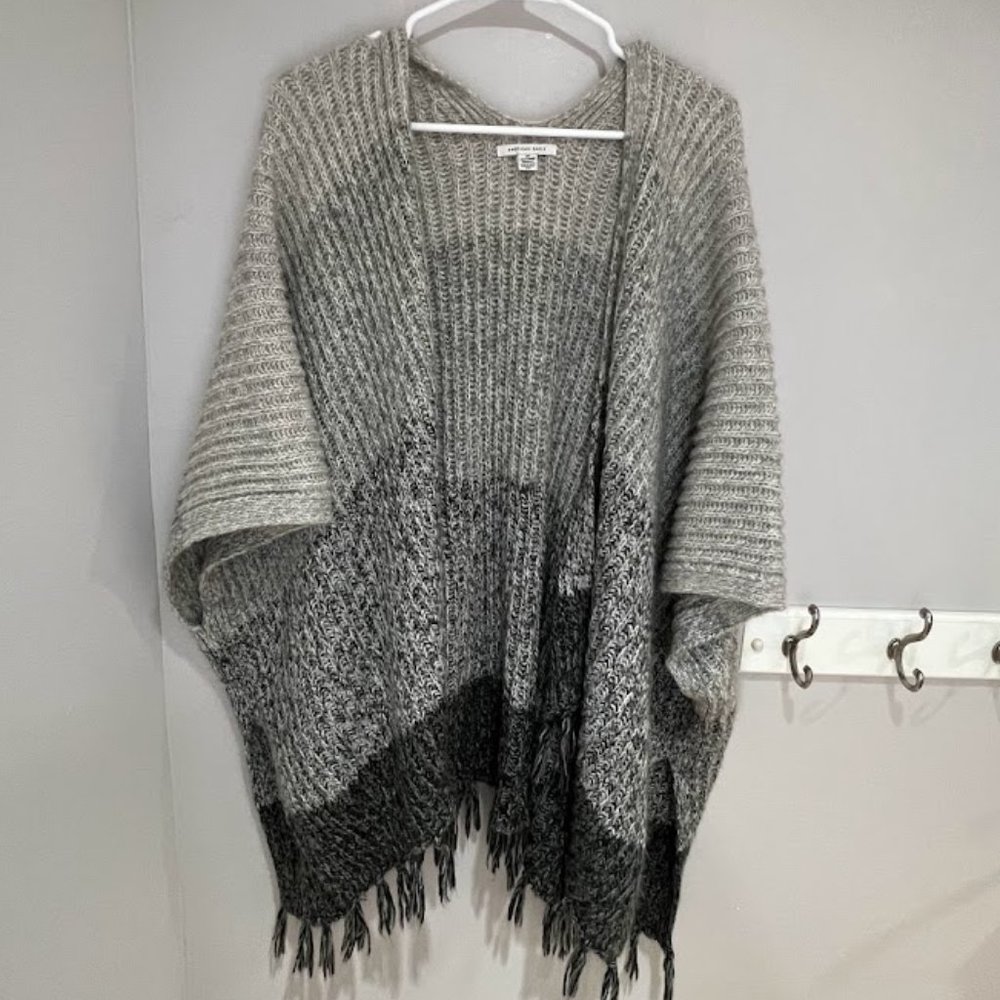 American Eagle Wrap Sweater Blanket